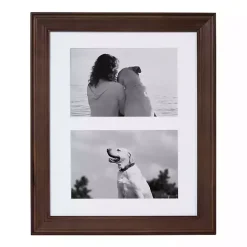 Kirklands Home Dark Wood 10-pc. Gallery Wall Frame Set Brown