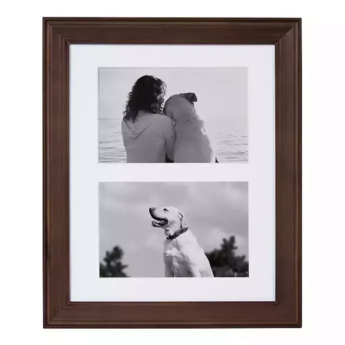 Kirklands Home Dark Wood 10-pc. Gallery Wall Frame Set Brown