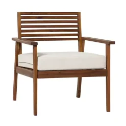 Sale Kirklands Home Dark Brown Zane Outdoor Club Chair