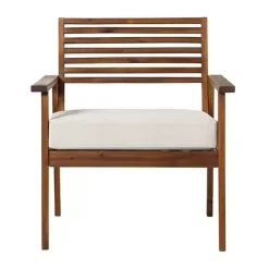 Sale Kirklands Home Dark Brown Zane Outdoor Club Chair