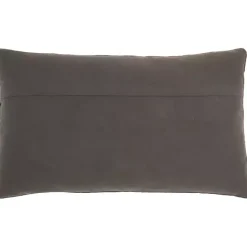 Outlet Kirklands Home Dark Beaded Deco Lumbar Pillow Gray