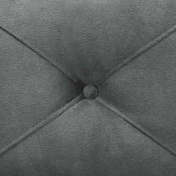 Sale Kirklands Home Dark Kelly Microfiber Rolled Armchair Gray