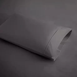 Kirklands Home Dark Rich Cooling Cotton Queen Sheet Set Gray