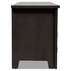 Outlet Kirklands Home Dark Wood 4-Door Media Cabinet Gray