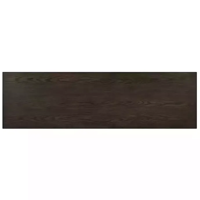 Outlet Kirklands Home Dark Wood 4-Door Media Cabinet Gray