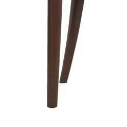 Outlet Kirklands Home Dark Rattan Curved Back Carlotta Accent Chair Brown