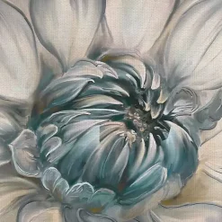 Kirklands Home Daytime Blue Dahlia Canvas Art Prints, Set of 2