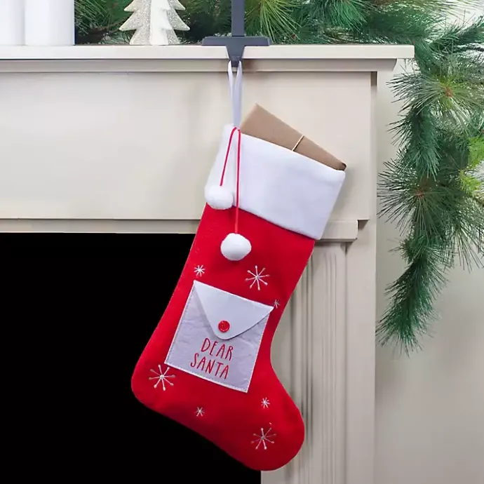 Kirklands Home Dear Santa Envelope Stocking