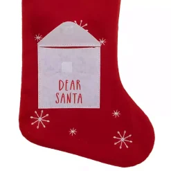 Kirklands Home Dear Santa Envelope Stocking
