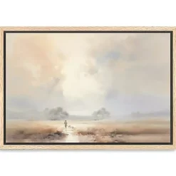 Hot Kirklands Home Dear to the Shepherd Framed Canvas Art Print Multi