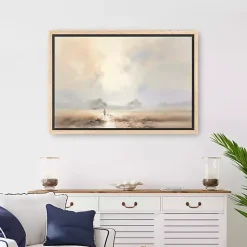 Hot Kirklands Home Dear to the Shepherd Framed Canvas Art Print Multi