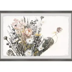 Discount Kirklands Home Deckled Flowering Bundle Framed Art Print