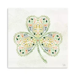 Best Kirklands Home Decorative Shamrock Canvas Art Print