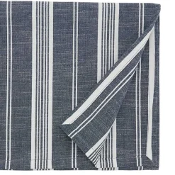 Sale Kirklands Home Deep Blue Thin Striped Table Runner