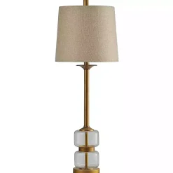 Online Kirklands Home Deep Gold Glass Orb Buffet Lamp Tan