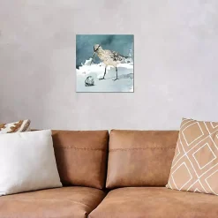 Best Kirklands Home Delray Sandpiper Canvas Art Print Blue