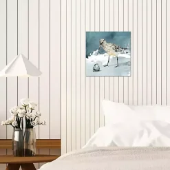 Best Kirklands Home Delray Sandpiper Canvas Art Print Blue