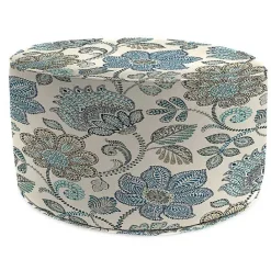 Best Kirklands Home Denim Busan Round Outdoor Pouf