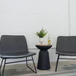 Outlet Kirklands Home Desktop Palm Plant in White Planter