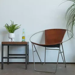 Outlet Kirklands Home Desktop Palm Plant in White Planter