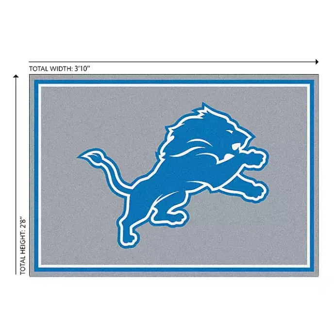 Sale Kirklands Home Detroit Lions Area Rug, 3x4