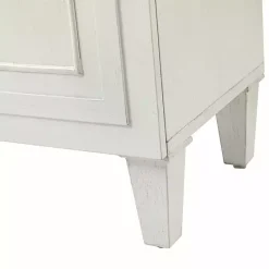 Hot Kirklands Home Dietrich Wood 4-Door Sideboard White