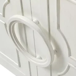 Hot Kirklands Home Dietrich Wood 4-Door Sideboard White