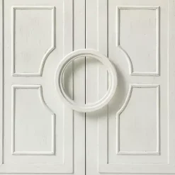 Hot Kirklands Home Dietrich Wood 4-Door Sideboard White