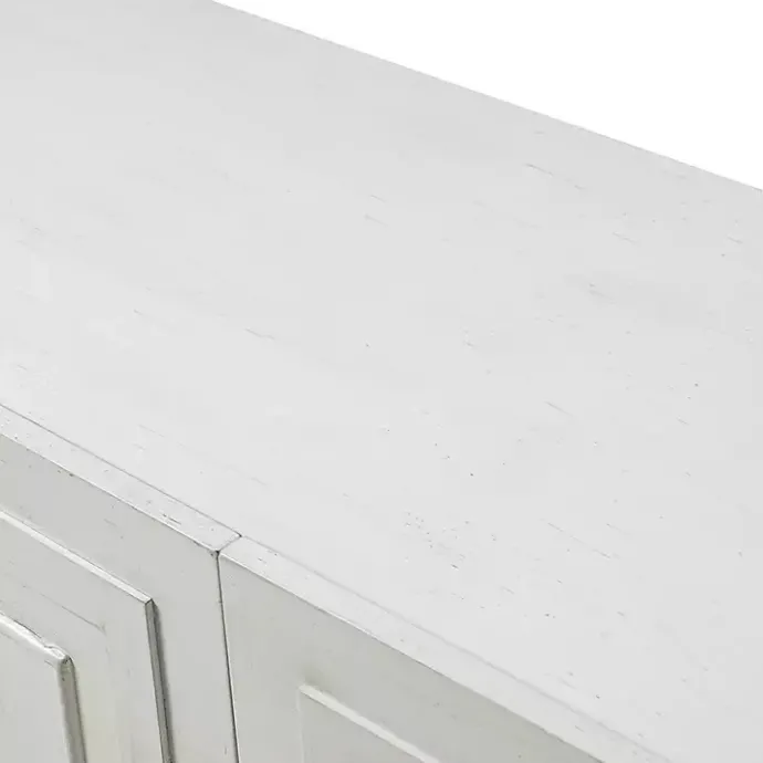 Hot Kirklands Home Dietrich Wood 4-Door Sideboard White