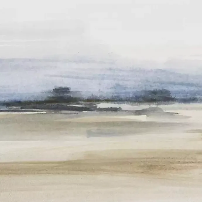 Kirklands Home Distant Framed Canvas Art Print