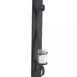 Sale Kirklands Home Distressed Black Scrolled Metal Sconce
