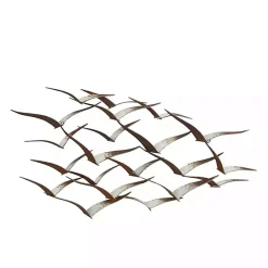 Best Kirklands Home Distressed Metal Flock of Birds Wall Plaque Brown