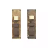 Outlet Kirklands Home Distressed Brown Wood Wall Sconces, Set of 2
