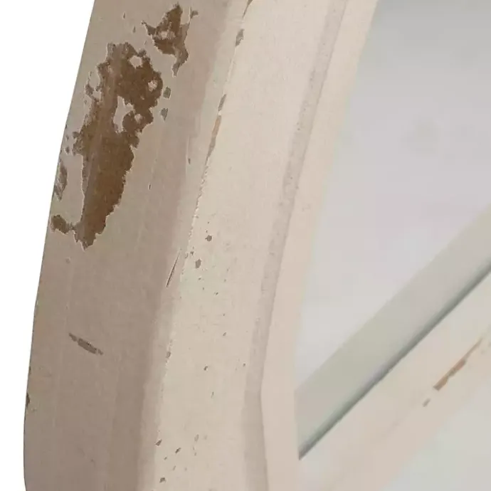 Best Kirklands Home Distressed Cream Sadie Arch Mirror Ivory