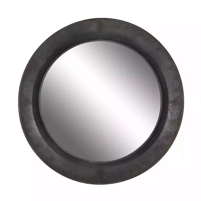 Sale Kirklands Home Distressed Galvanized Curved Framed Mirror