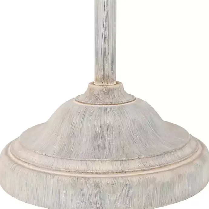 Online Kirklands Home Distressed Gray Hadlee Floor Lamp Tan