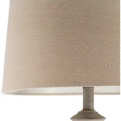 Online Kirklands Home Distressed Gray Hadlee Floor Lamp Tan