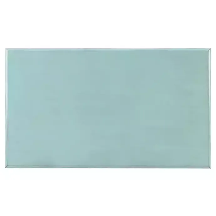 Outlet Kirklands Home Distressed Turquoise Wood 3-Drawer Coffee Table Blue