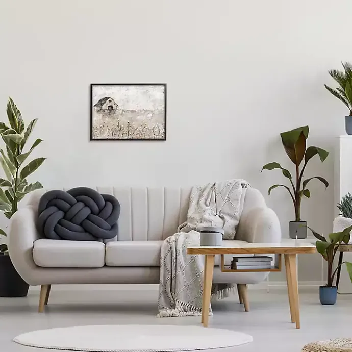 Best Kirklands Home Distressed White Barn Framed Wood Wall Plaque Tan