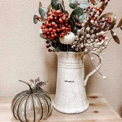 Clearance Kirklands Home Distressed Decorative Pitcher White