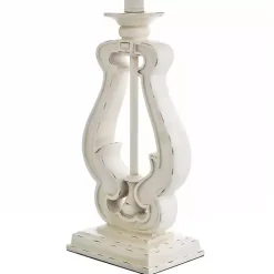 Best Kirklands Home Distressed French Farmhouse Table Lamp White