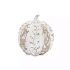 Outlet Kirklands Home Distressed Pumpkins, Set of 3 White