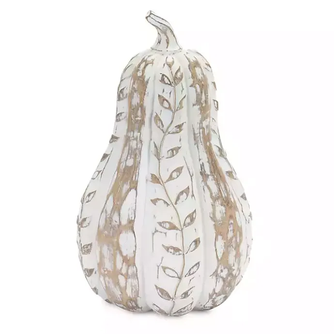 Outlet Kirklands Home Distressed Pumpkins, Set of 3 White