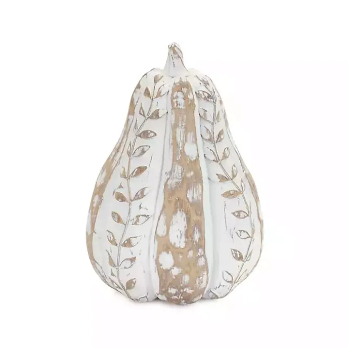 Outlet Kirklands Home Distressed Pumpkins, Set of 3 White
