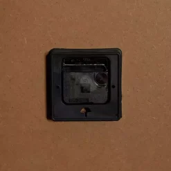 Discount Kirklands Home Distressed White Wood Scroll Wall Clock