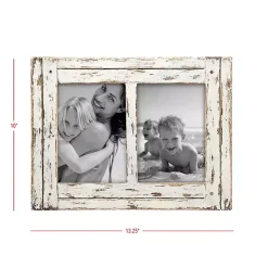 New Kirklands Home Distressed Whitewashed Collage Picture Frame