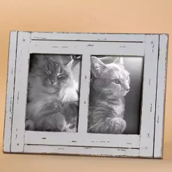 New Kirklands Home Distressed Whitewashed Collage Picture Frame