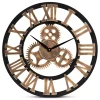 Clearance Kirklands Home Distressed Wood Vintage Wall Clock