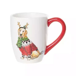 Discount Kirklands Home Dog Christmas Sweater Mugs, Set of 2