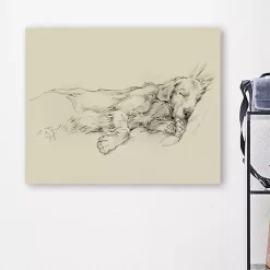 Sale Kirklands Home Dog Days III Canvas Art Print